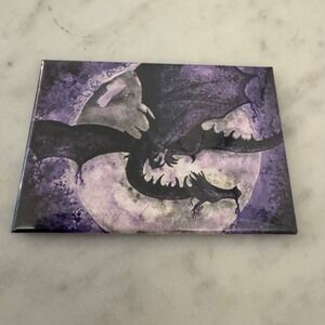 Jacqueline Collen-Tarrolly Dragon Magnet Fantasy‎ Art Decor Refrigerator